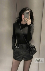 A378-Com bo 3 áo thun díp dài tay cổ kín