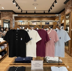 A581- Áo xuất thêu gấu cúc trước có tem gáy 4 màu