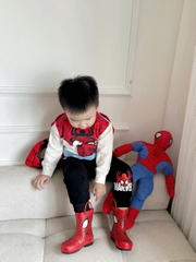 BT612- Bộ bé gái MiCKEY vàng quần legging xám