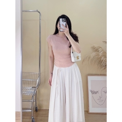 Quần đũi ống rộng 2 lớp choàng lệch 3 màu