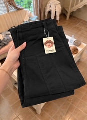 QUAN125- Quần kaki dài ống rộng 3 màu