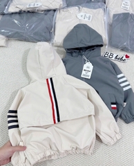 Aokid022- Áo gió trẻ em lót lưới mã THOM  2 màu