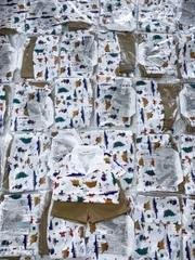 BT460- bộ áo sơ trang mi khủng long quần kaki màu be