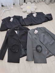 A148-Áo blazer/ Áo vest nữ kèm đai