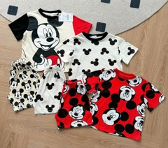 CB254-Combo 3 bộ cotton MICKEY màu unisex trẻ em loại đẹp