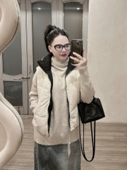 AO030- Áo phao 2 mặt hàng xuất nhà máy VNXK