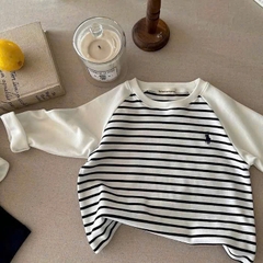 CB397-Combo 4 áo thun dài tay bé trai phối màu