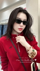 Set859- Set nỉ đỏ thêu ngựa dài tay chất nỉ hai da