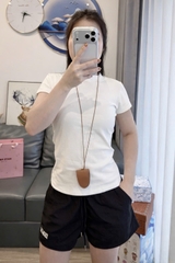A495-Áo thun cộc tay WE 3 màu chất cotton mát