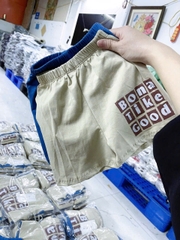 cb307-Combo 2 bộ cotton BONNA TIKE in chư balo be -xanh