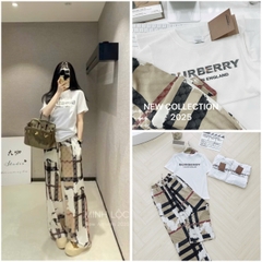 💝 SET464- SET BRR QUẦN XUÔNG KẺ mix áo trắng