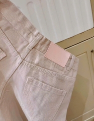 QUAN119- Quần JEANS suông hồng JADEMAISON kèm túi xách
