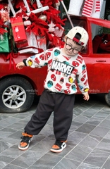 Bt744- bộ nỉ bông Marvel chữ ngực nhiều màu mix quần đen