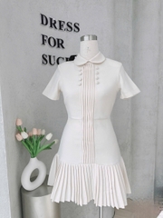 ☘️ dam150- VÁY LI CÚC BỌC 2 MẦU đỏ trắng  ☘️