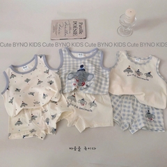 CB304- Combo 3 bộ cover Hàn HeyHoney balo viền