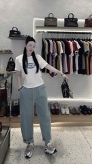 QUAN025_QUẦN BAGGY ỐNG CHUN 2 màu