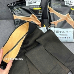 QUANTAT-QUẦN TẤT 3D LÓT LÔNG 3 MÀU  ĐEN,NÂU,XÁM KHÓI