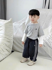 CB399-Combo 3 quần  gió trẻ em bo ống cạp chun co dãn