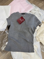 A495-Áo thun cộc tay WE 3 màu chất cotton mát