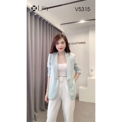 Vest vạt bầu 2 màu xanh nhạt,đen chât trượt Thái 1 lớp