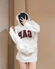 A136-Áo khoác nỉ G.A.P 2 màu trắng,đen