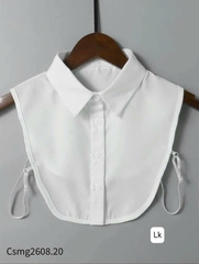 A374- Set 2 Cổ áo sơ mi trắng chất kak lua