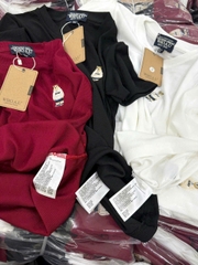 SET466-Set 3 áo thun cổ tròn thêu gấu RABBIT chất cotton