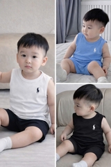 BT945- Combo 4 áo ba lỗ thông hơi cho bé 9-23kg