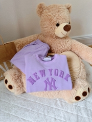 BN085- Bộ nỉ bông chữ 4 màu  trẻ em VNXK