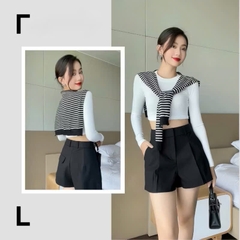 A357-Khăn choàng giả áo 4 MÀU