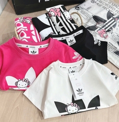 CB193-Combo 3 áo phông ĐÁT bé gái chất cotton (8-27kg)