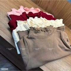 CB298- Combo 2 áo giữ nhiệt cao cổ bé gái