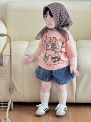 bt920- Bộ áo ngựa mix CV jeans bèo 2 màu