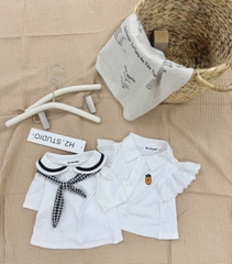 Cb343- Combo 2 bộ KL sắc màu chất cotton bé trai