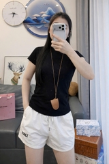 A495-Áo thun cộc tay WE 3 màu chất cotton mát