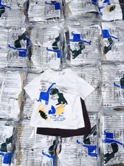 BT474- Bộ KL xược mix quần nỉ màu than chì bé trai