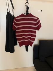 A353- Áo len kẻ mongtoghi mỏng 4 MÀU