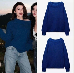 A371-LEN TRỄ VAI XANH COBAN FULL TEM NHÀ MÁY