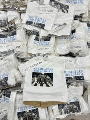 bT573- Bô AYYBe áo cotton quân kaki mềm màu be