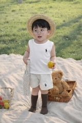 BT945- Combo 4 áo ba lỗ thông hơi cho bé 9-23kg