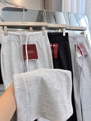 QUAN128- quần thun zip loe dáng thoải mái 3 màu