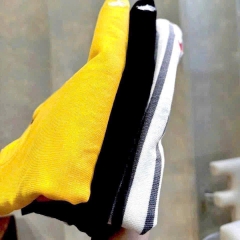 A526-COMBO 3 ÁO THUN THÊU NGỰA ĐEN VÀNG KẺ mềm mịn hot hit