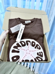 A541-Áo thun suông nâu Sao biển hàng đủ tem