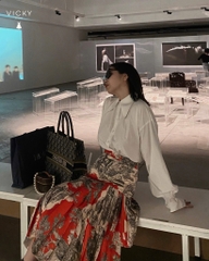 A245-Áo sơmi trắng chun tay basic