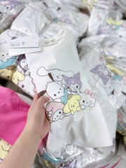 BT461- Bộ áo cotton cute mix kèm legging hồng bé gái