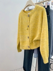 LEN026-Áo len CGD màu vàng cúc gôc- LEN QUẢNG CHÂU