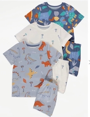 CB114-Combo 3 bộ KHỦNG LONG MỚI bé trai VNXK