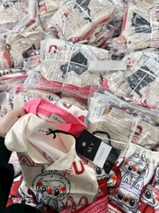 CB260- combo 2 bộ Pijama labubu chất lụa bé gái