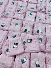 QUAN022-Quần JEANS suông màu hồng dài chuẩn 103cm ống 26