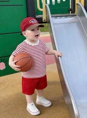 BT919-Combo 3 áo cotton tông vàng in mèo KITTY